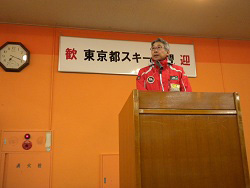 島野競技委員長