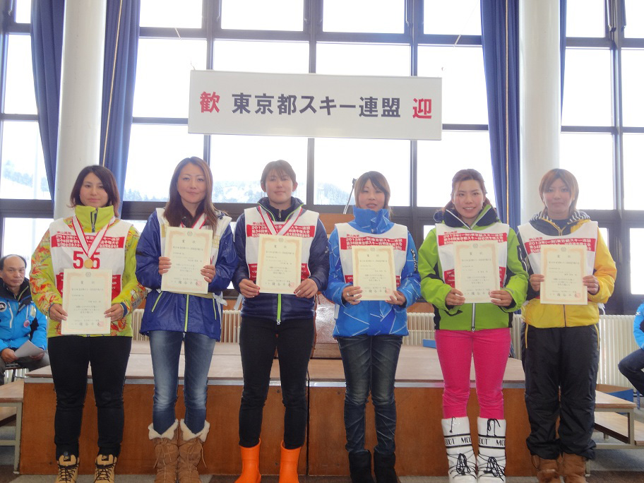 女子入賞者